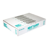 NeatGards Embossed White Crab Adult Disposable Poly Bib, 15.5 x 20 inch -- 500 per case.