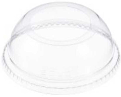 Dart Ultra Clear Polyethylene Terephthalate Dome Lid Only -- 1000 per case