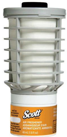 Scott Citrus Scent Essential Continuous Air Freshener Refill, 7.438 x 2.3 x 4.4 inch -- 6 per case