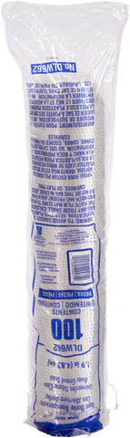 Dart Ultra Clear Polyethylene Terephthalate Dome Lid Only -- 1000 per case