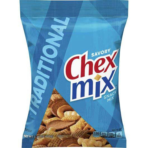 Chex Mix Traditional Snack Mix, 3.75 Ounce -- 8 per case