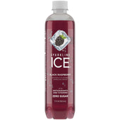 Sparkling Ice Black Raspberry Beverage, 17 Ounce -- 12 per case.