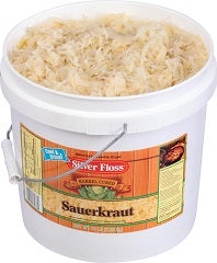 Silver Floss Krrrrisp Kraut Sauerkraut, 2 Gallon.