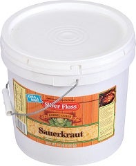 Silver Floss Krrrrisp Kraut Sauerkraut, 2 Gallon.