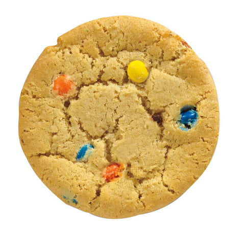 Readi Bake Benefit M and M Candy Cookies, 1 Ounce -- 384 per case.
