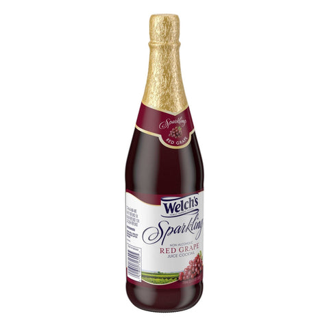 Welch's Sparkling Red Grape Juice Cocktail, 25.4 fluid ounce -- 12 per case