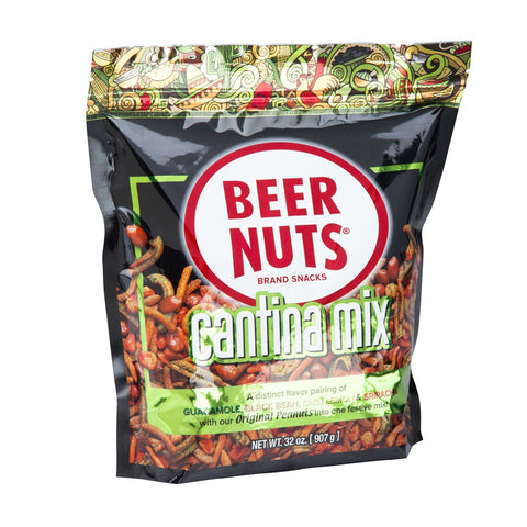 Beer Nuts Cantina Mix - SUP Bag, 32 Ounce -- 8 per case.