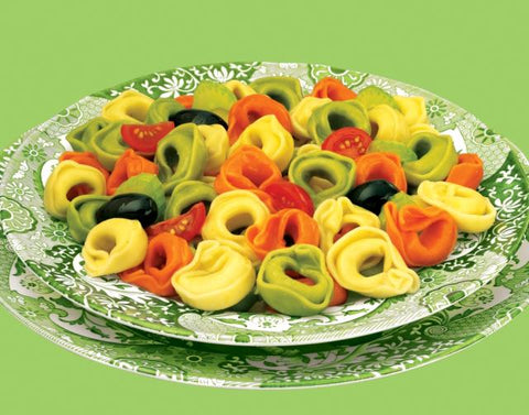 Seviroli Foods Marias Italian Feast Tortelloni Tricolor Pasta, 5 Pound -- 2 per case.