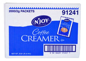 NJoy Non Dairy Creamer - 2g packet, 2000 packets per case