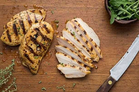 Cuisine Solutions Seared Chicken Breast with Thyme -- 28 per case.