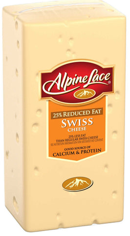 Alpine Lace Swiss Cheese, 12 Pound
