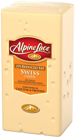 Alpine Lace Swiss Cheese, 12 Pound