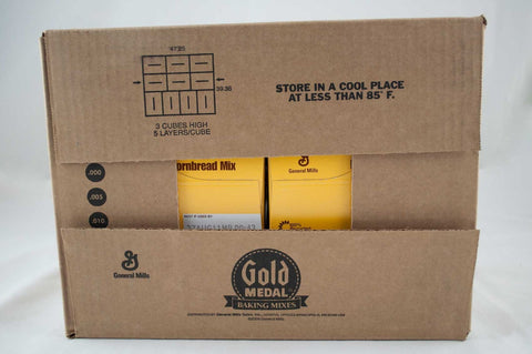 Gold Medal Honey Cornbread Mix 6 Case 5 Pound