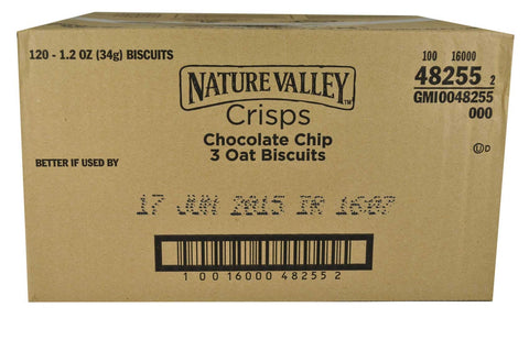 Nature Valley Chocolate Chip Crisp, 1.2 Ounce -- 120 per case.