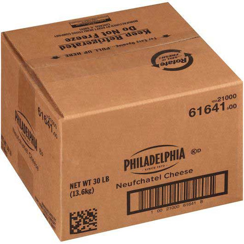 Philadelphia Less Fat Neufchatel Cheese, 30 Pound