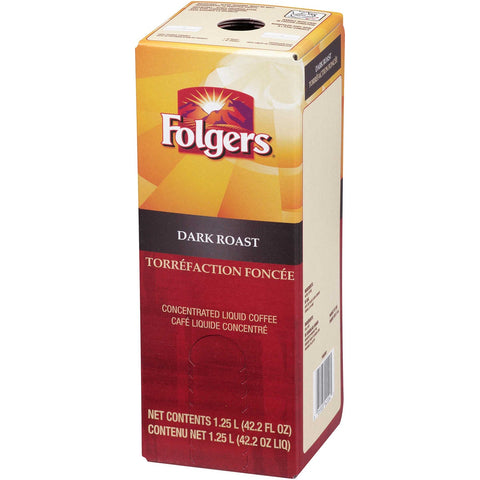 Folgers Dark Roast Coffee Liquid, 1.25 Liter -- 2 per case.