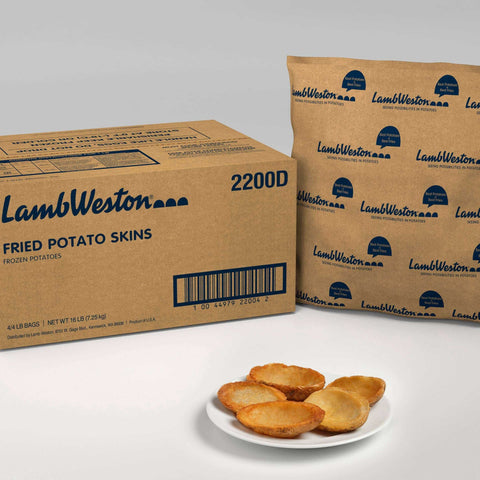 Lamb Weston Natural MunchSkins Potato Snack, 4 Pound -- 4 per case.