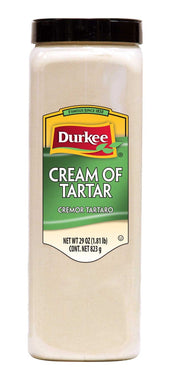 Durkee Cream of Tartar - 29 oz. container, 6 per case