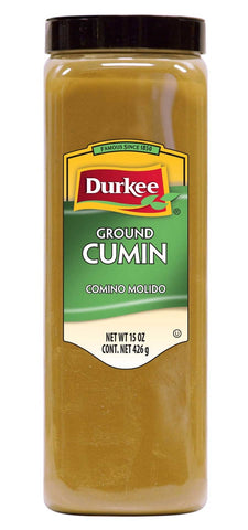 Durkee Ground Cumin - 15 oz. container, 6 per case