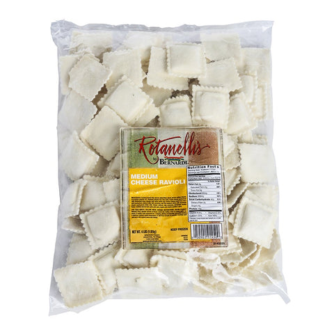Windsor Rotanelli Cooked Cheese Square Ravioli, .58 Ounce -- 220 per case.