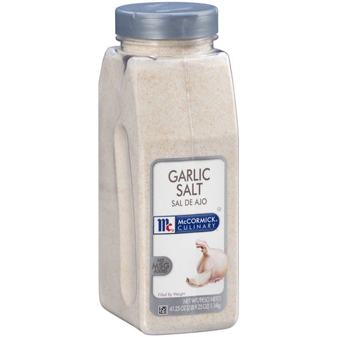 McCormick Culinary Garlic Salt, 41.25 oz. -- 6 per case