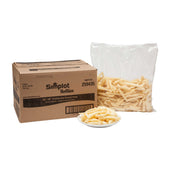 Simplot Blue Ribbon 3/8 inch Crinkle Cut Potato Fries, 6 Pound -- 6 per case.