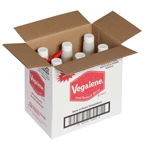 Vegalene Liquid Pan Coatings -- 6 Case 16 Ounce