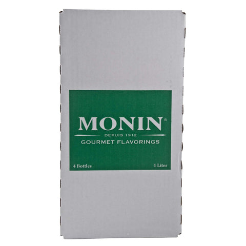 Monin Gingerbread Flavor Syrup Pet Plastic, 1 Liter -- 4 Case