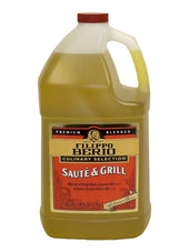 Filippo Berio Saute and Grill Canola Oil and Extra Virgin Olive Oil Blend, 1 Gallon -- 3 per case.