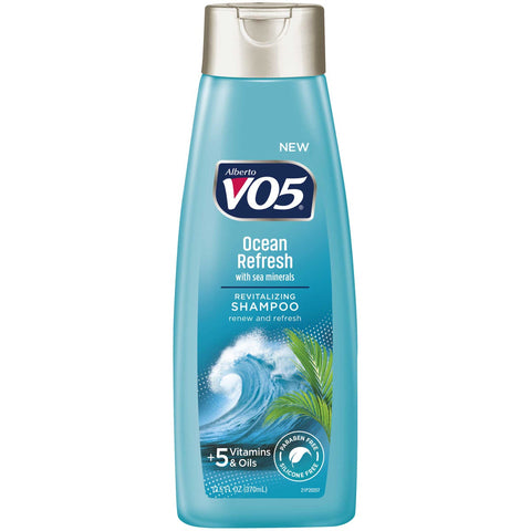 Vo5 Herbal Escapes Ocean Refresh Moisturizing Shampoo, 12.5 Fluid Ounce -- 6 per case.