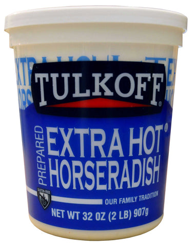 Tulkoff White Prepared Horseradish, 32 Ounce -- 2 per case.