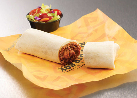 Windsor Butcher Boy Beef, Beans and Red Chili Burrito, 4.5 Ounce -- 72 per case.