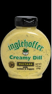 Inglehoffer Creamy Dill Mustard, 9.75 Ounce Squeeze Bottle -- 6 per case