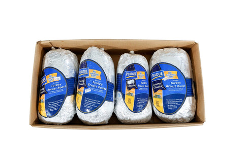 Perdue Farms Split Roast Ready To Cook Foil Turkey Breast, 4 Pound -- 4 per case.
