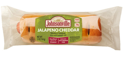Johnsonville® Jalapeño Cheddar in a Soft Baked Roll