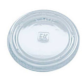 Fabri Kal Clear Polyethylene Terephthalate Portion Cup Lid Only -- 2500 per case