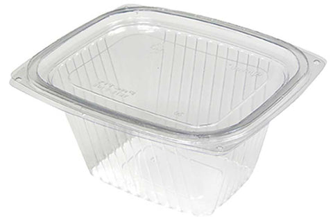Pactiv OPS Clear Deli Container with Flat Lid, 16 Ounce Capacity -- 250 per case