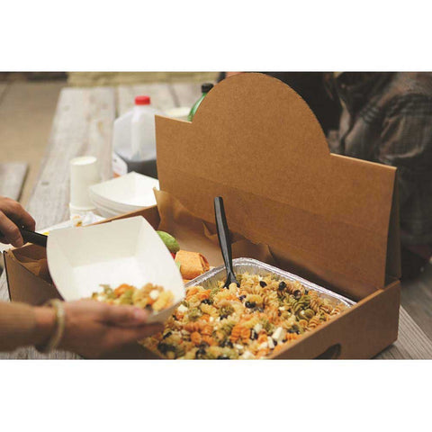 Southern Champion Tray Kraft Corrugated Cardboard Catering Tray, 21.5 x 14.625 x 4.25 inch -- 25 per case