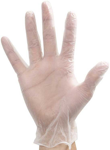 Foodhandler Onesafe Large Clear Powder Free Vinyl Glove -- 800 per case