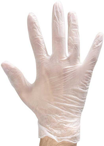 Foodhandler Onesafe Large Clear Powder Free Vinyl Glove -- 800 per case
