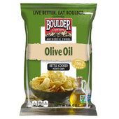 Boulder Canyon Olive Oil Kettle Cooked Potato Chips, 1.5 Ounce -- 55 per case.
