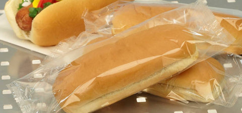 Gonnella Baking Company Individually Wrapped Plain Hot Dog Bun, 1.5 Ounce -- 56 per case.
