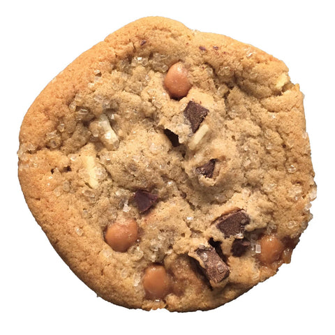Best Maid Salted Caramel Chocolate Chunk Cookie Dough, 2 Ounce -- 180 per case.