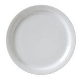 Vertex China Catalina Collection Undecorated Porcelain White Narrow Rim Plate, 7 1/2 inch -- 36 per case.