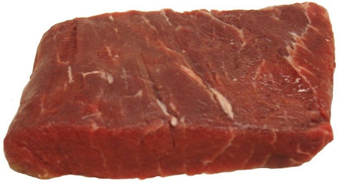 Double Red Provisions RR Choice Flat Iron Beef Steak, 8 Ounce -- 20 per case.