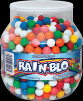 Rain Blo Bubble Gum Balls, 53 Ounce -- 6 per case.