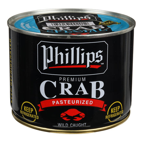 Phillips Seafood Special Crab Meat, 1 pound can -- 6 per case