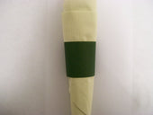 Evergreen Manufacturing Hunter Green Paper Napkin Band, 4.25 x 1.5 inch - 2500 per pack -- 8 packs per case.
