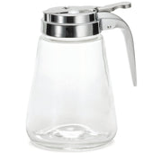 12 ounce Chrome Top Syrup Dispenser -- 12 per case