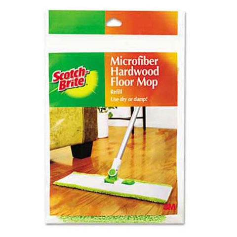 Scotch-Brite Hardwood Floor Mop Refill, Microfiber